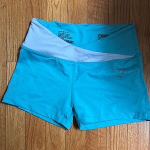 Gymshark Women's Blue Shorts